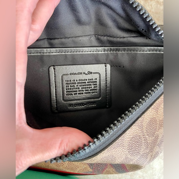 🤎 COACH REXY RIVINGTON DINOSAUR FANNY PACK BELT BAG- X SUI JIANGUO STYLE 75596 🤎 - Picture 4 of 8